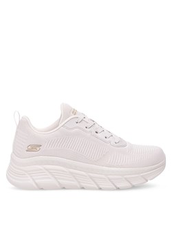 Sneakersy Skechers BOBS B FLEX HI 117385 OFTW Beżowy ze sklepu eobuwie.pl w kategorii Buty sportowe damskie - zdjęcie 181287951