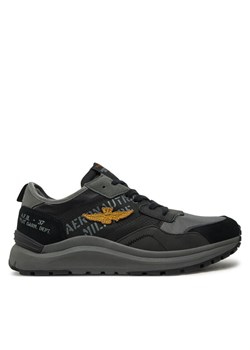 Sneakersy Aeronautica Militare 242SC286CT3377 Czarny ze sklepu eobuwie.pl w kategorii Buty sportowe męskie - zdjęcie 181288101