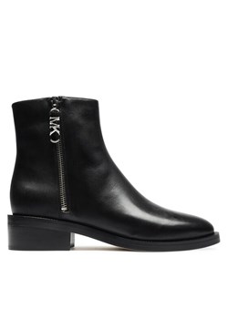 Botki MICHAEL Michael Kors Regan Leather 40F3RGME5L Czarny ze sklepu eobuwie.pl w kategorii Botki - zdjęcie 181288110