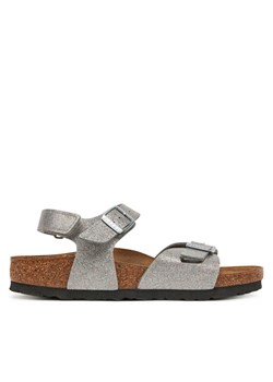 Sandały Birkenstock 1029477 D Srebrny ze sklepu eobuwie.pl w kategorii Sandały dziecięce - zdjęcie 181288333