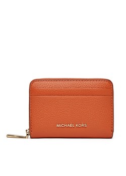 Mały Portfel Damski MICHAEL Michael Kors 32T4GJ6Z5L Pomarańczowy ze sklepu eobuwie.pl w kategorii Portfele damskie - zdjęcie 181288361