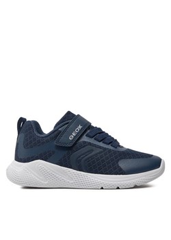 Sneakersy Geox J Sprintye Boy J45GBA 01450 C4002 S Granatowy ze sklepu eobuwie.pl w kategorii Buty sportowe dziecięce - zdjęcie 181288650