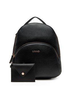 Plecak Liu Jo M Backpack AA5157 E0058 Czarny ze sklepu eobuwie.pl w kategorii Plecaki - zdjęcie 181288830