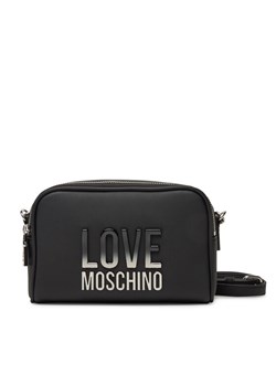Torebka LOVE MOSCHINO JC4255PP0MKD000B Czarny ze sklepu eobuwie.pl w kategorii Listonoszki - zdjęcie 181288834