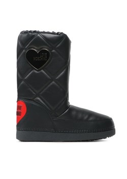 Śniegowce LOVE MOSCHINO JA24172G1HIT7000 Czarny ze sklepu eobuwie.pl w kategorii Śniegowce damskie - zdjęcie 181288932