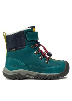 Śniegowce Keen Kanibou Waterproof Winter Boot 1028085 Zielony ze sklepu eobuwie.pl w kategorii Buty zimowe dziecięce - zdjęcie 181289281