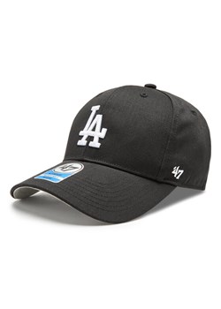 Czapka z daszkiem 47 Brand MLB Los Angeles Dodgers Raised Basic '47 MVP B-RAC12CTP-BKA Czarny ze sklepu eobuwie.pl w kategorii Czapki dziecięce - zdjęcie 181289330