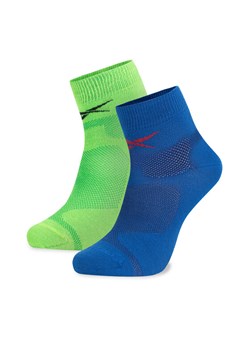 Zestaw 2 par niskich skarpet unisex Reebok R0403-SS24 (2-pack) Niebieski ze sklepu eobuwie.pl w kategorii Skarpetki damskie - zdjęcie 181289362