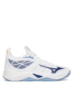 Buty halowe Mizuno Wave Dimension V1GA2240 Biały ze sklepu eobuwie.pl w kategorii Buty sportowe męskie - zdjęcie 181289374