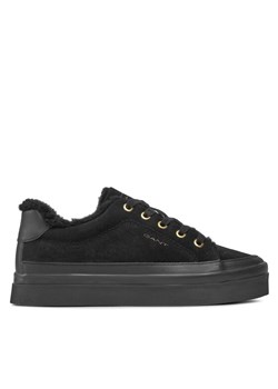 Sneakersy Gant Avona Sneaker 27533155 Czarny ze sklepu eobuwie.pl w kategorii Trampki damskie - zdjęcie 181289564