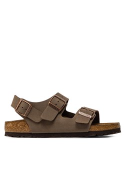 Sandały Birkenstock Milano Bs 0634503 Brązowy ze sklepu eobuwie.pl w kategorii Sandały damskie - zdjęcie 181289751