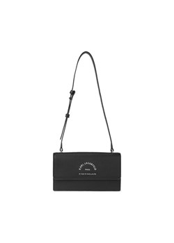 Torebka KARL LAGERFELD 240W3109 Czarny ze sklepu eobuwie.pl w kategorii Listonoszki - zdjęcie 181289891
