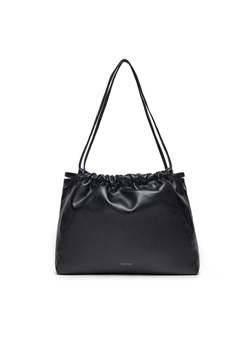 Torebka Calvin Klein Jeans LV04K3027G Czarny ze sklepu eobuwie.pl w kategorii Torebki worki - zdjęcie 181290024