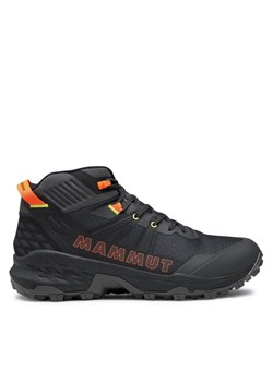 Trekkingi Mammut Sertig II Mid Gtx GORE-TEX 3030-04830-00692-1095 Czarny ze sklepu eobuwie.pl w kategorii Buty trekkingowe męskie - zdjęcie 181290040