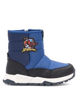 Kozaki Spiderman Ultimate SPIDER-MAN AW23-316SPDRMV Niebieski ze sklepu eobuwie.pl w kategorii Buty zimowe dziecięce - zdjęcie 181290090