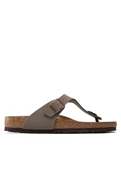 Japonki Birkenstock Gizeh 0043391 Szary ze sklepu eobuwie.pl w kategorii Klapki męskie - zdjęcie 181290123