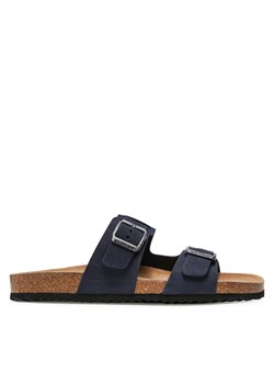 Klapki Geox U Sandal Ghita B U159VB 00032 C4002 Granatowy ze sklepu eobuwie.pl w kategorii Klapki męskie - zdjęcie 181290162