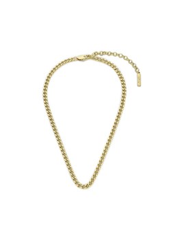 Naszyjnik Luv AJ Classiquw Skinny Curb Chain (5mm) CORE22-N-CSCC-G Złoty ze sklepu eobuwie.pl w kategorii Naszyjniki - zdjęcie 181290262