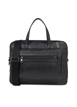 Torba na laptopa Calvin Klein Ck Elevated 2G Laptop Bag K50K510831 Czarny ze sklepu eobuwie.pl w kategorii Torby na laptopa - zdjęcie 181290283