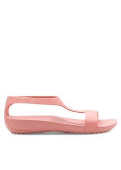 Sandały Crocs SERENA SANDAL 205469-682 Różowy ze sklepu eobuwie.pl w kategorii Sandały damskie - zdjęcie 181290393
