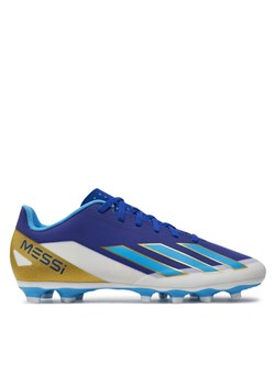 Buty do piłki nożnej adidas X Crazyfast Messi Club Flexible Ground Boots ID0724 Granatowy ze sklepu eobuwie.pl w kategorii Buty sportowe męskie - zdjęcie 181290944