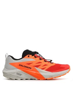 Buty do biegania Salomon Sense Ride 5 L47046200 Pomarańczowy ze sklepu eobuwie.pl w kategorii Buty sportowe męskie - zdjęcie 181291050