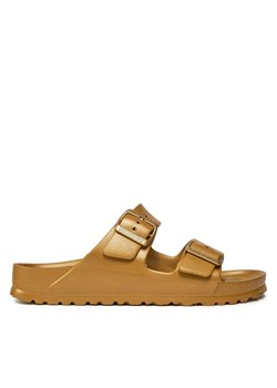 Klapki Birkenstock Arizona 1022465 Złoty ze sklepu eobuwie.pl w kategorii Klapki damskie - zdjęcie 181291092