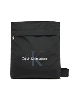 Saszetka Calvin Klein Jeans Sport Essentials Flatpack 18 LV04G3030G Czarny ze sklepu eobuwie.pl w kategorii Saszetki - zdjęcie 181291101