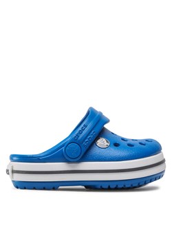 Klapki Crocs Crocband Clog T 207005 Niebieski ze sklepu eobuwie.pl w kategorii Buciki niemowlęce - zdjęcie 181291130