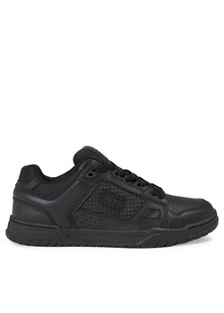 Sneakersy Tommy Jeans Tjm Leather Skater Tongue EM0EM01260 Czarny ze sklepu eobuwie.pl w kategorii Buty sportowe męskie - zdjęcie 181291284