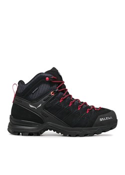 Trekkingi Salewa Ws Alp Mate Mid Wp 61385-0998 Czarny ze sklepu eobuwie.pl w kategorii Buty trekkingowe damskie - zdjęcie 181291340