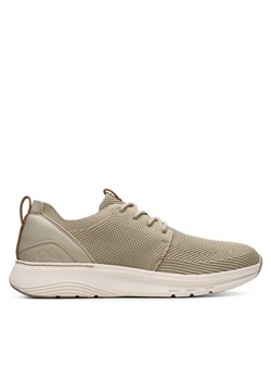 Sneakersy Clarks Motion Trek MX 26181982 Khaki ze sklepu eobuwie.pl w kategorii Buty sportowe męskie - zdjęcie 181291344