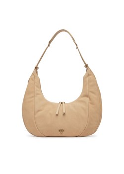 Torebka PINKO Slouchy Hobo Big PE 25 PLTT 104295 A29N Beżowy ze sklepu eobuwie.pl w kategorii Torebki damskie - zdjęcie 181291360