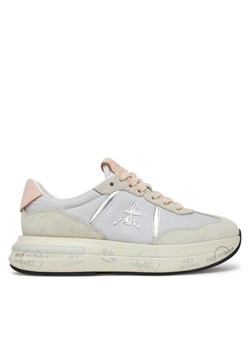 Sneakersy Premiata CASSIE VAR 7387 Szary ze sklepu eobuwie.pl w kategorii Buty sportowe damskie - zdjęcie 181291560