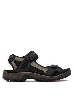 Sandały ECCO Yucatan Sandal Sanda 6956450034 Czarny ze sklepu eobuwie.pl w kategorii Sandały męskie - zdjęcie 181291561