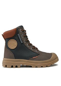 Trapery Palladium Pampa Sc Wpn U-S 77235-236-M Brązowy ze sklepu eobuwie.pl w kategorii Workery damskie - zdjęcie 181291694