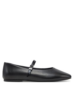 Baleriny Calvin Klein Ballerina New Buckle - Lth HW0HW02483 Czarny ze sklepu eobuwie.pl w kategorii Balerinki - zdjęcie 181291711