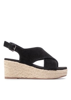 Espadryle QUAZI QZ-22-02-000239 Czarny ze sklepu eobuwie.pl w kategorii Sandały damskie - zdjęcie 181291744