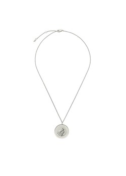 Naszyjnik Fossil Harlow Locket JF04737040 Srebrny ze sklepu eobuwie.pl w kategorii Naszyjniki - zdjęcie 181291794