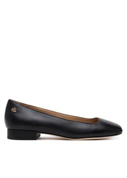 Baleriny LAUREN RALPH LAUREN Emellie 802970534001 Czarny ze sklepu eobuwie.pl w kategorii Balerinki - zdjęcie 181292002