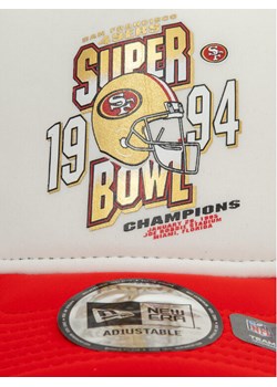 Czapka z daszkiem New Era San Francisco 49Ers Superbowl 60595295 Biały ze sklepu eobuwie.pl w kategorii Czapki z daszkiem damskie - zdjęcie 181292051