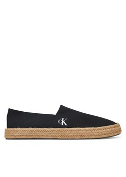 Espadryle Calvin Klein Jeans Inj Espadrille Cv YM0YM01251 Czarny ze sklepu eobuwie.pl w kategorii Espadryle męskie - zdjęcie 181292330