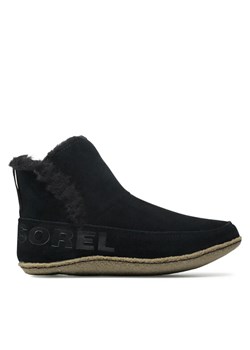 Botki Sorel Nakiska™ NL3389-011 Czarny ze sklepu eobuwie.pl w kategorii Botki - zdjęcie 181292380