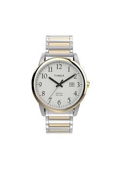 Zegarek Timex Easy Reather Classic TW2W52100 Biały ze sklepu eobuwie.pl w kategorii Zegarki - zdjęcie 181292471
