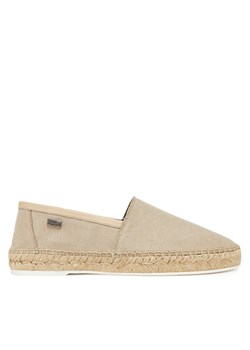 Espadryle Pollini SB10732G0MUR0104 Beżowy ze sklepu eobuwie.pl w kategorii Espadryle męskie - zdjęcie 181292624