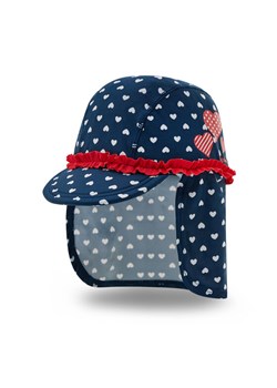 Czapka z daszkiem Playshoes 461248 M Granatowy ze sklepu eobuwie.pl w kategorii Czapki dziecięce - zdjęcie 181292693
