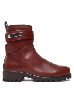 Botki ECCO Modtray W 49019301053 Brązowy ze sklepu eobuwie.pl w kategorii Botki - zdjęcie 181292700