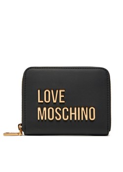 Mały Portfel Damski LOVE MOSCHINO JC5613PP1MKD0000 Czarny ze sklepu eobuwie.pl w kategorii Portfele damskie - zdjęcie 181292831