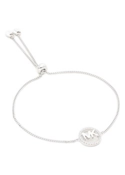 Bransoletka Michael Kors Logo Circle Slider MKC1246AN040 Srebrny ze sklepu eobuwie.pl w kategorii Bransoletki - zdjęcie 181293260