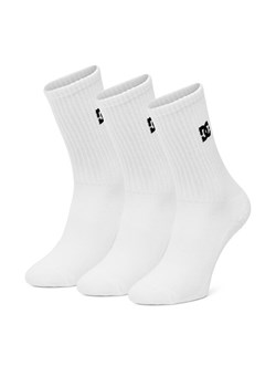 Skarpety DC AS_DC_01W_SS25 (3-PACK) Biały ze sklepu eobuwie.pl w kategorii Skarpetki męskie - zdjęcie 181293401